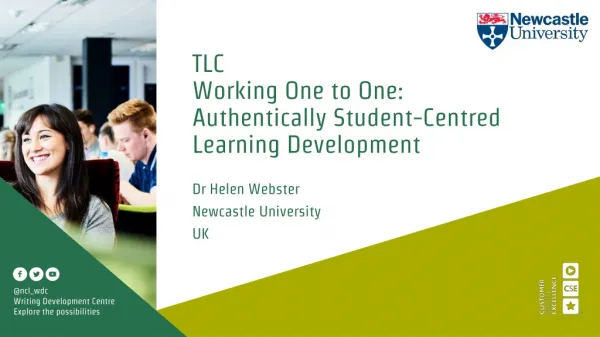 TLC Working One to One: Authentically Student-Centred Learning Development