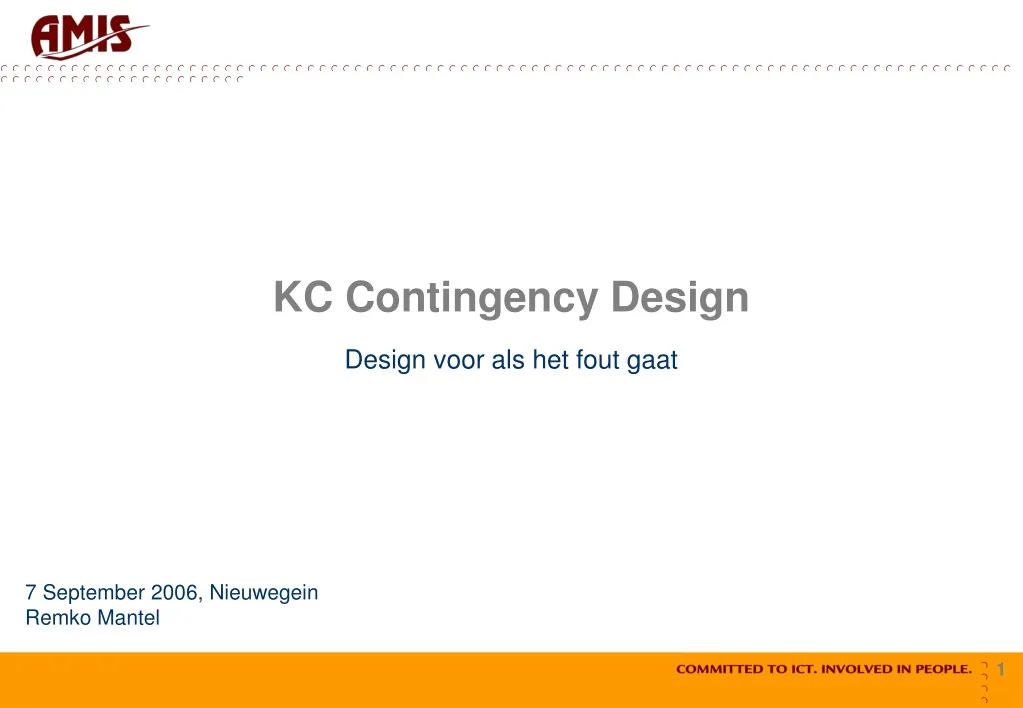 kc contingency design