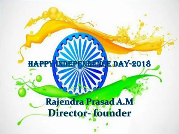 Happy independence day-2018