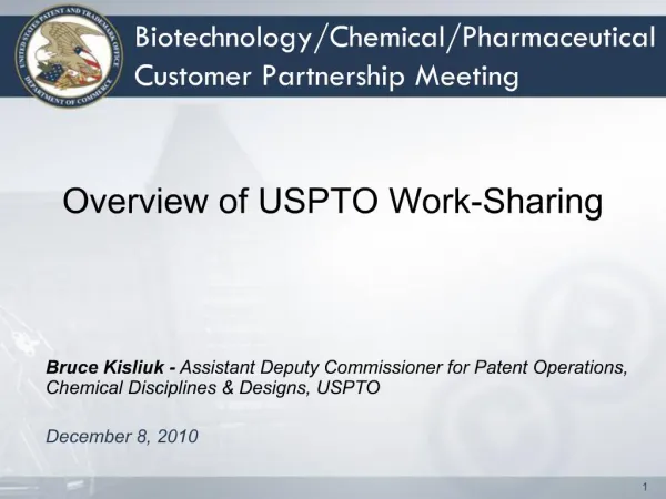 Overview of USPTO Work-Sharing