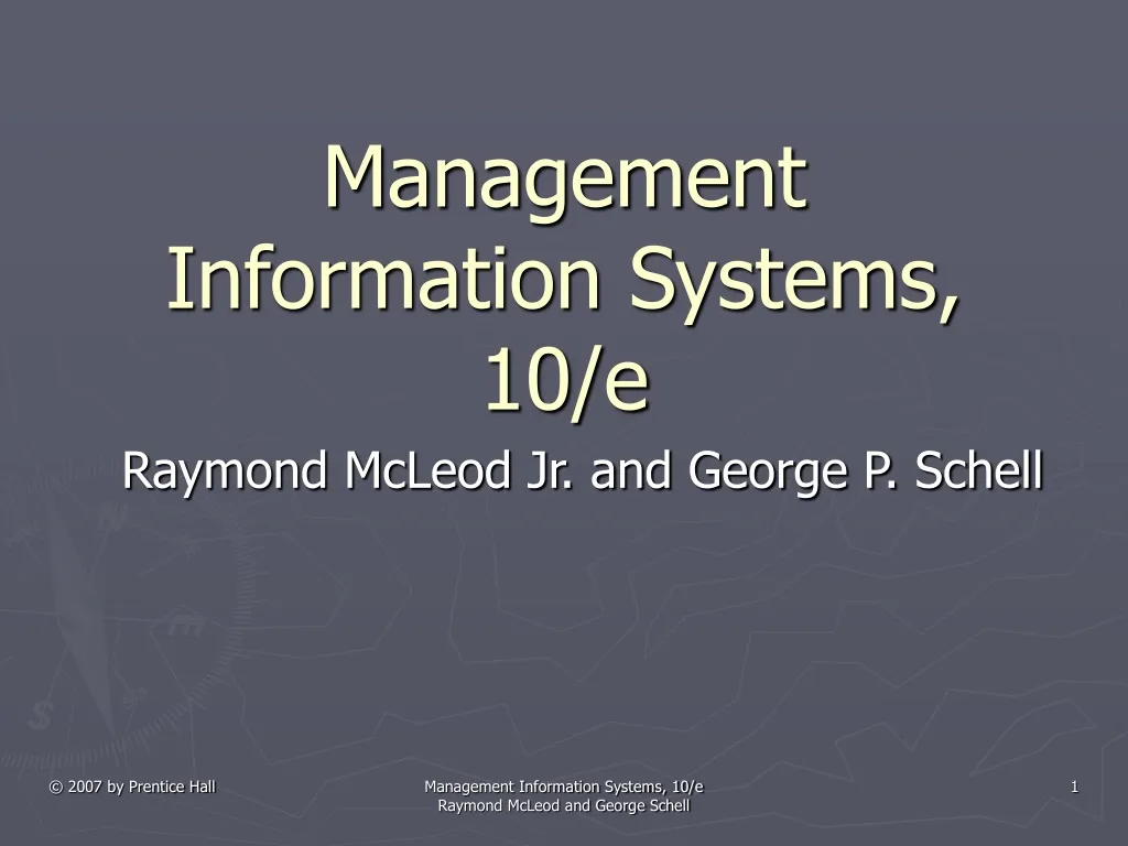 management information systems 10 e