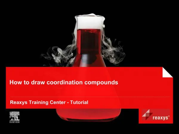 How to draw coordination compounds