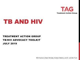 TB AND HIV - slide 1