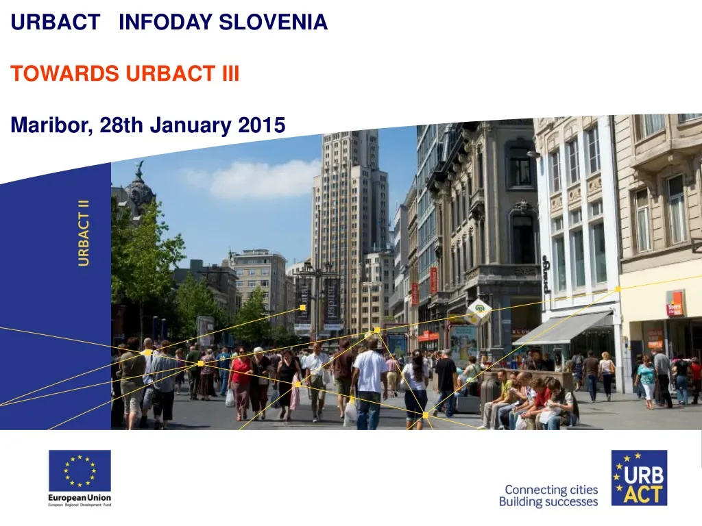 urbact infoday slovenia towards urbact