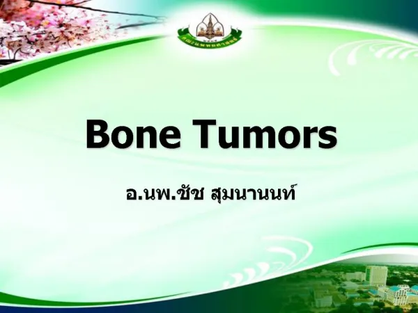 Bone Tumors