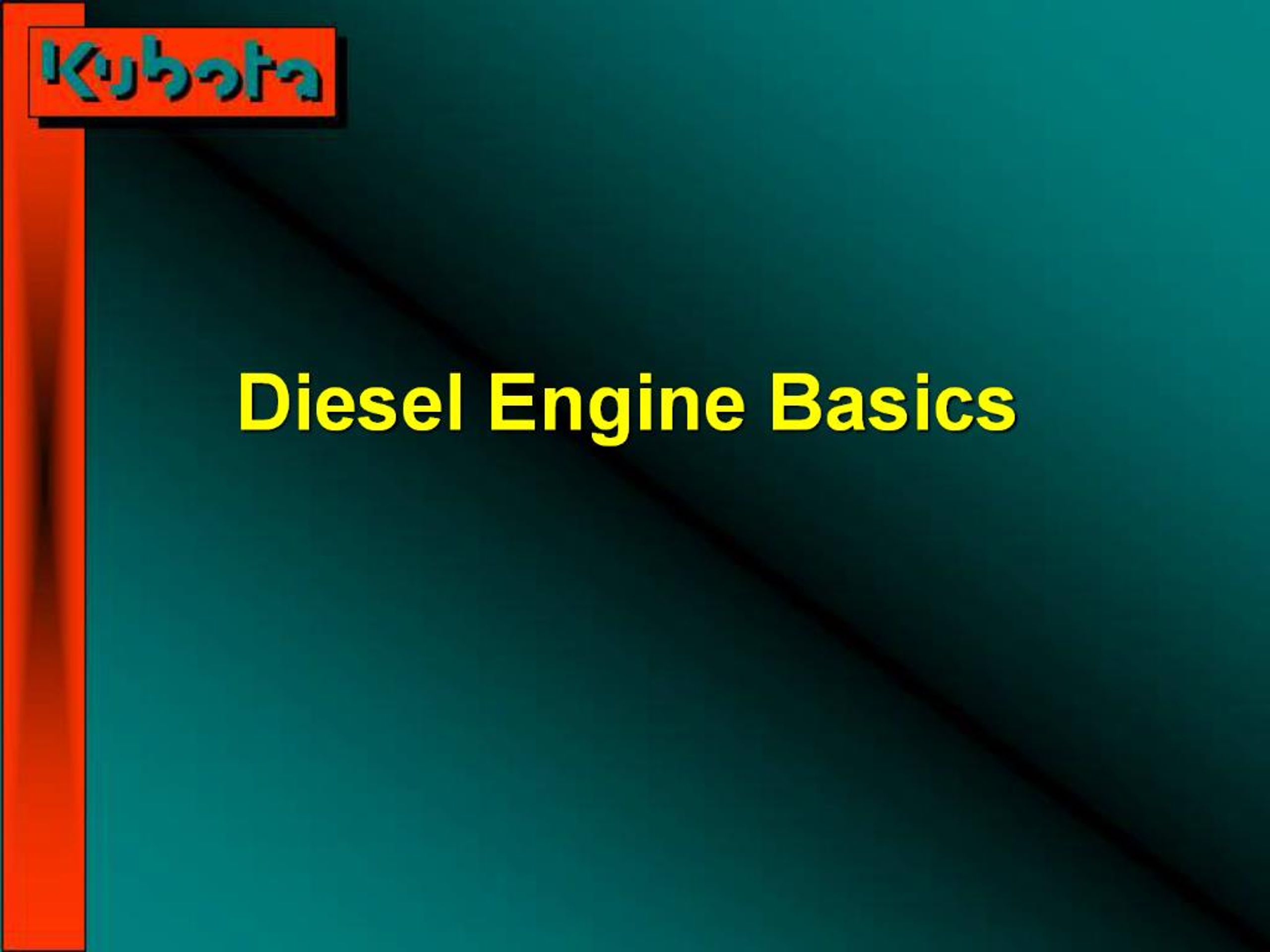 PPT - Diesel Engine Basics PowerPoint Presentation, free download - ID ...