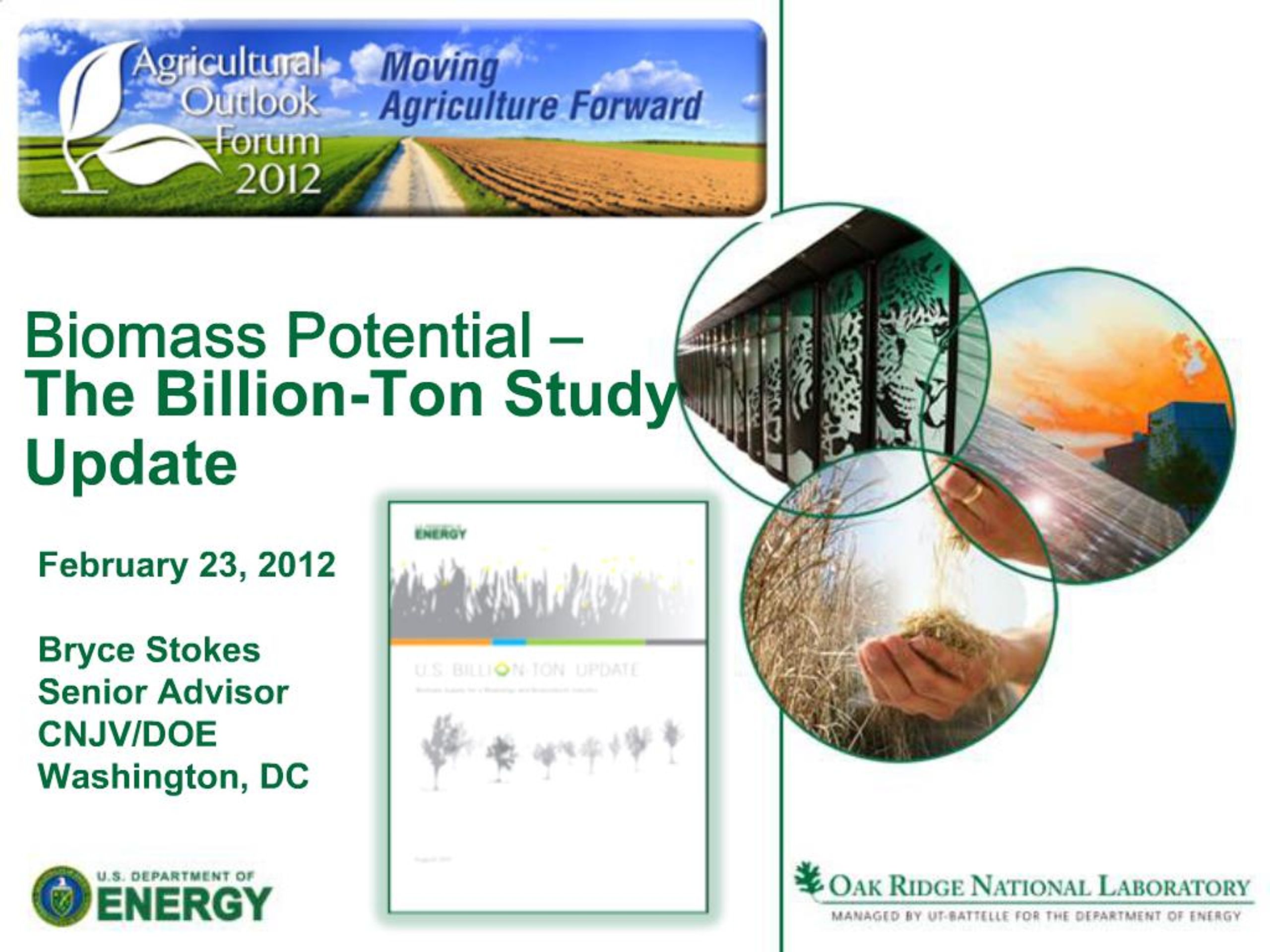 PPT - February 23, 2012 Bryce Stokes Senior Advisor CNJV PowerPoint ...