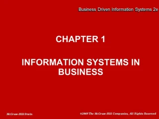 Business Driven Information Systems 2e - slide 1