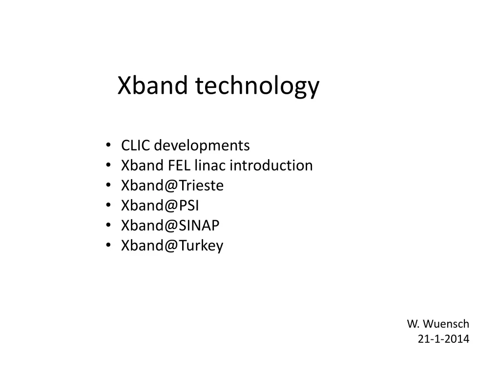 xband technology
