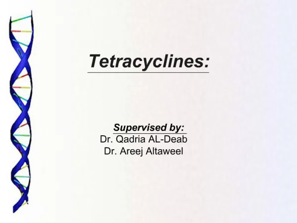 Supervised by: Dr. Qadria AL-Deab Dr. Areej Altaweel