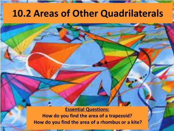 10.2 Areas of Other Quadrilaterals