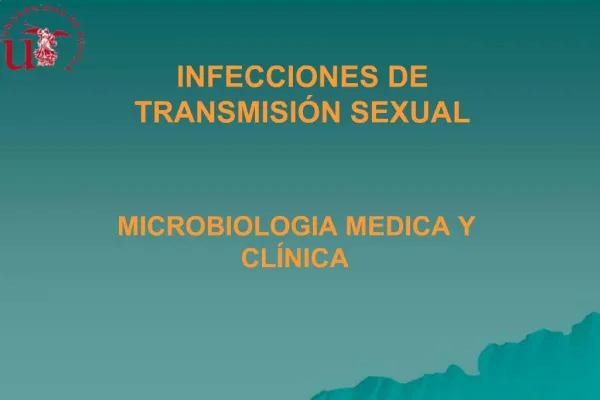 INFECCIONES DE TRANSMISI N SEXUAL