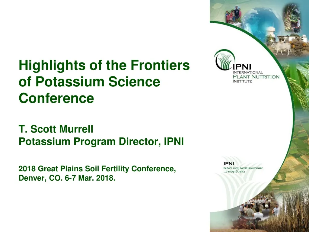 highlights of the frontiers of potassium science