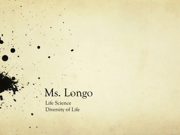 Ms. Longo