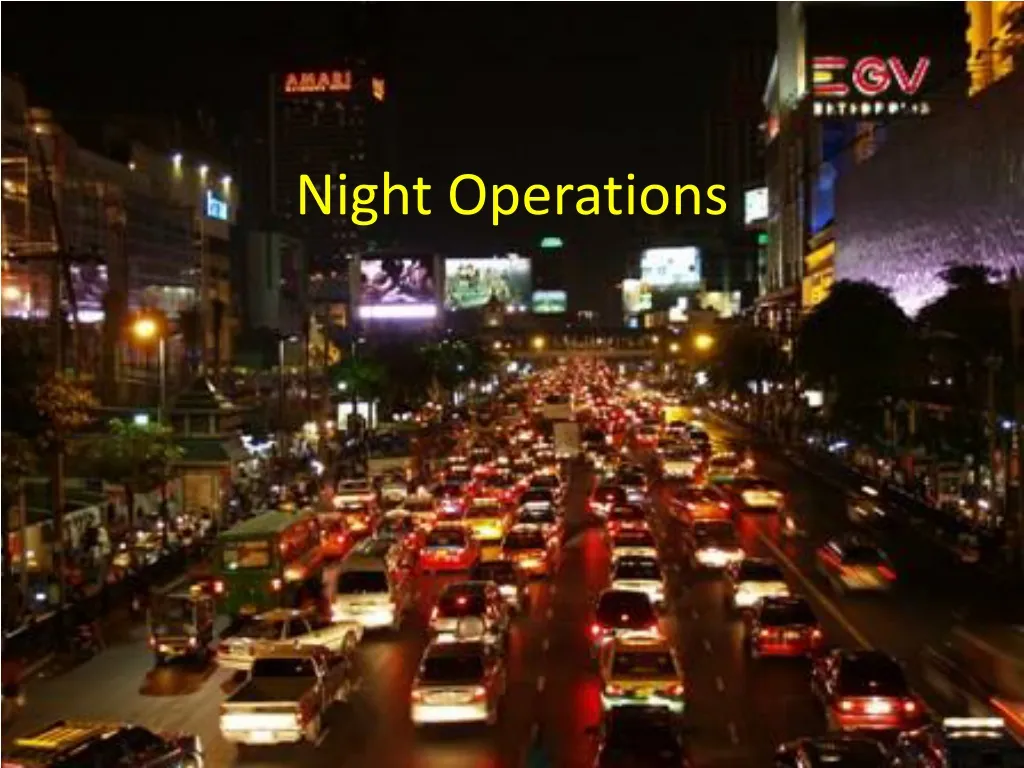 night operations