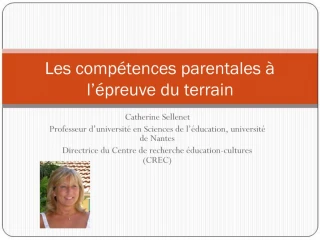 Les comp tences parentales l preuve du terrain - slide 1