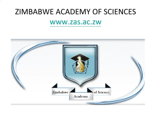 ZIMBABWE ACADEMY OF SCIENCES zas.ac.zw