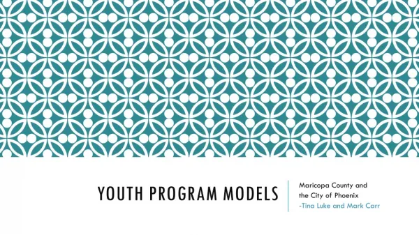 Youth Program Models