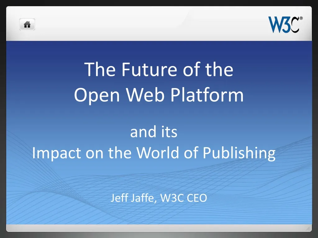 the future of the open web platform