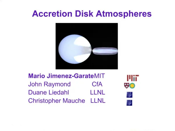 Accretion Disk Atmospheres