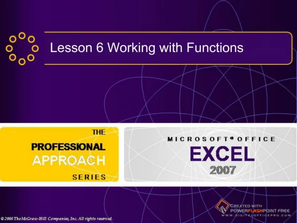ExcelLesson5