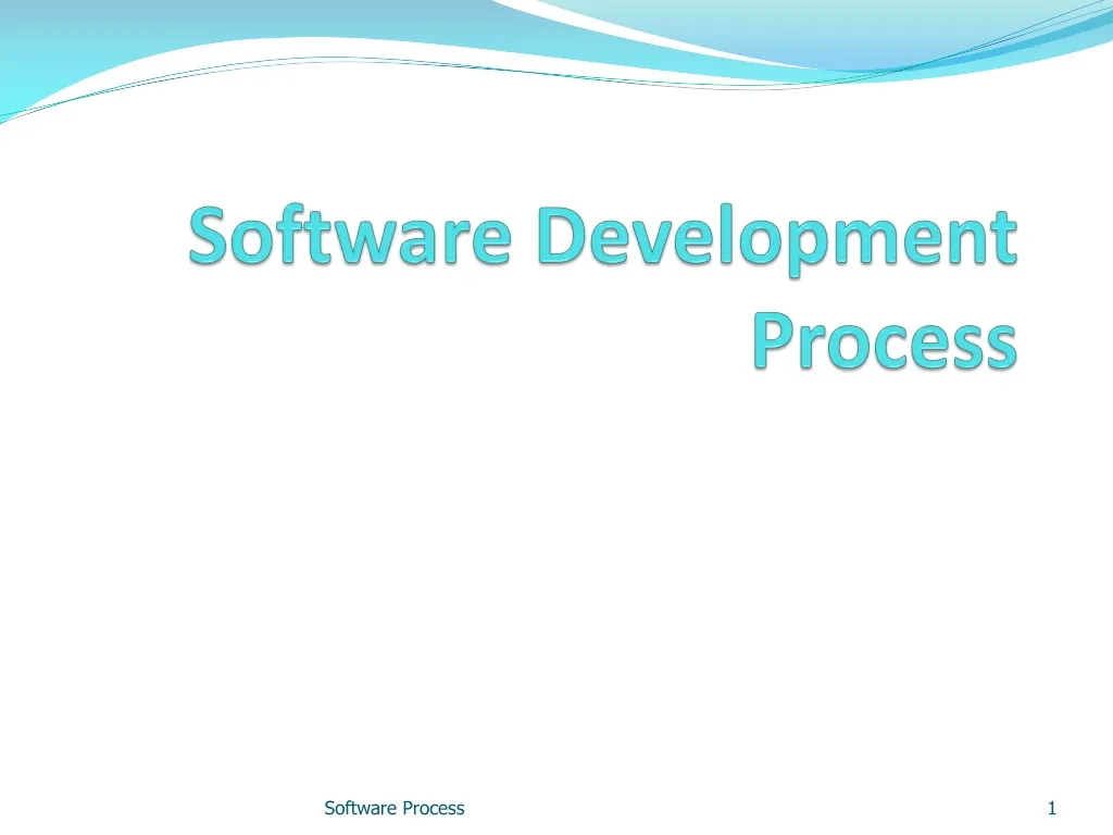 PPT - Software Development Process PowerPoint Presentation, free ...