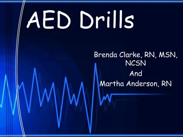 AED Drills