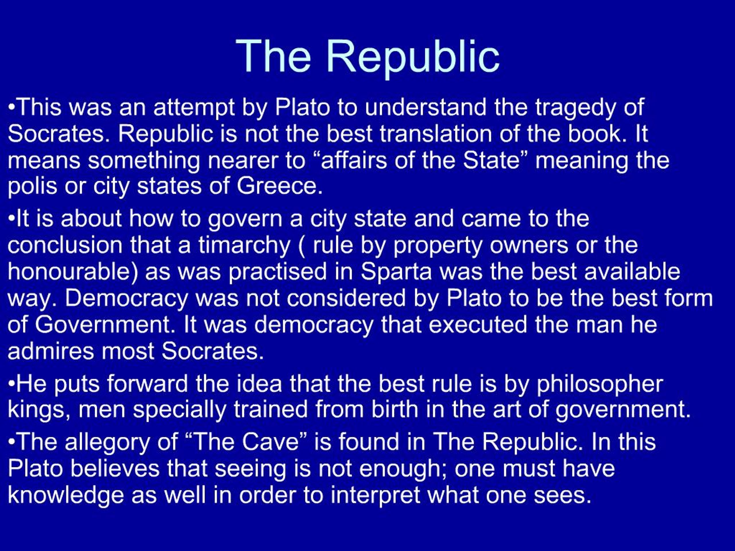 PPT - Exploring Plato's