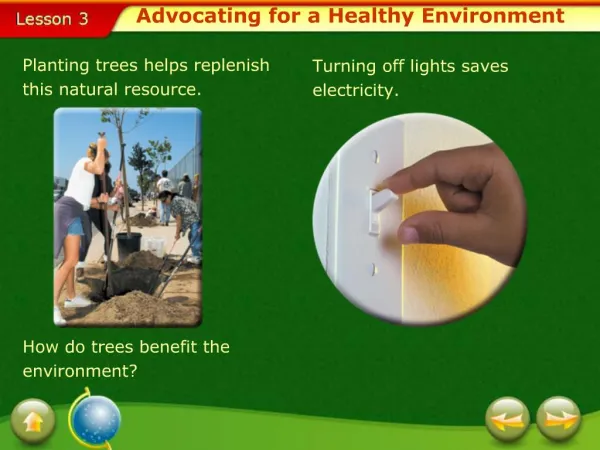 Advocating for a Healthy Environment
