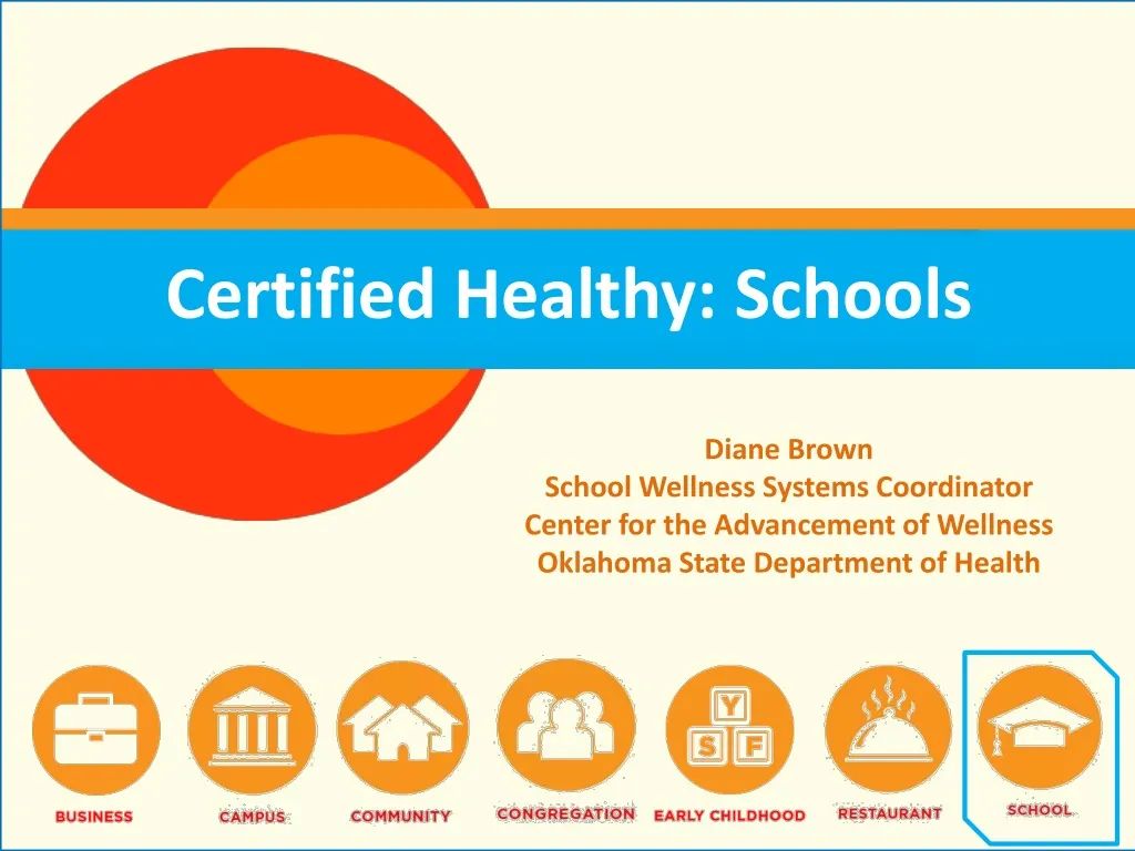 certified healthy schools