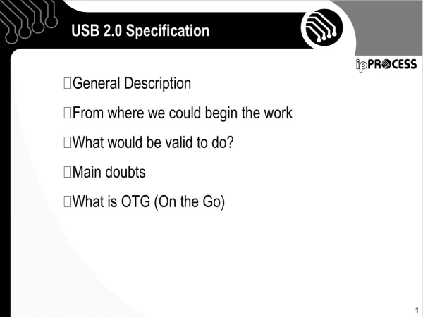 USB 2.0 Specification
