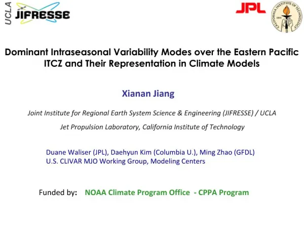 Dominant Intraseasonal Variability Modes over the Eastern Pacific ITCZ and Their Representation in Climate Models