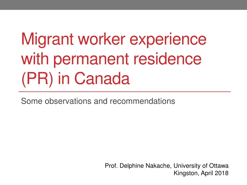 migrant worker experience with permanent residence pr in canada