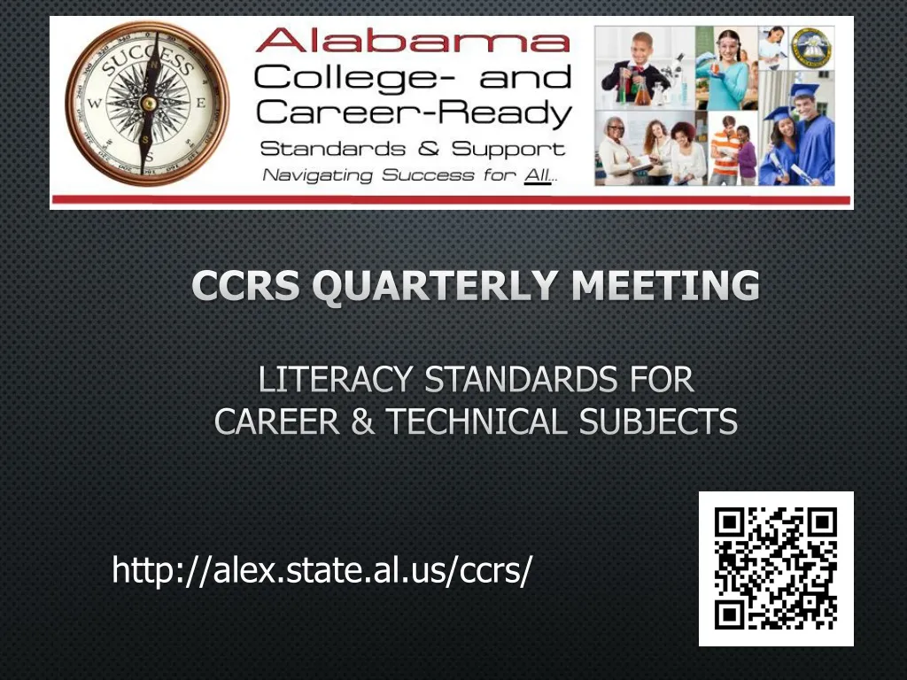 ccrs quarterly meeting literacy standards for career technical subjects