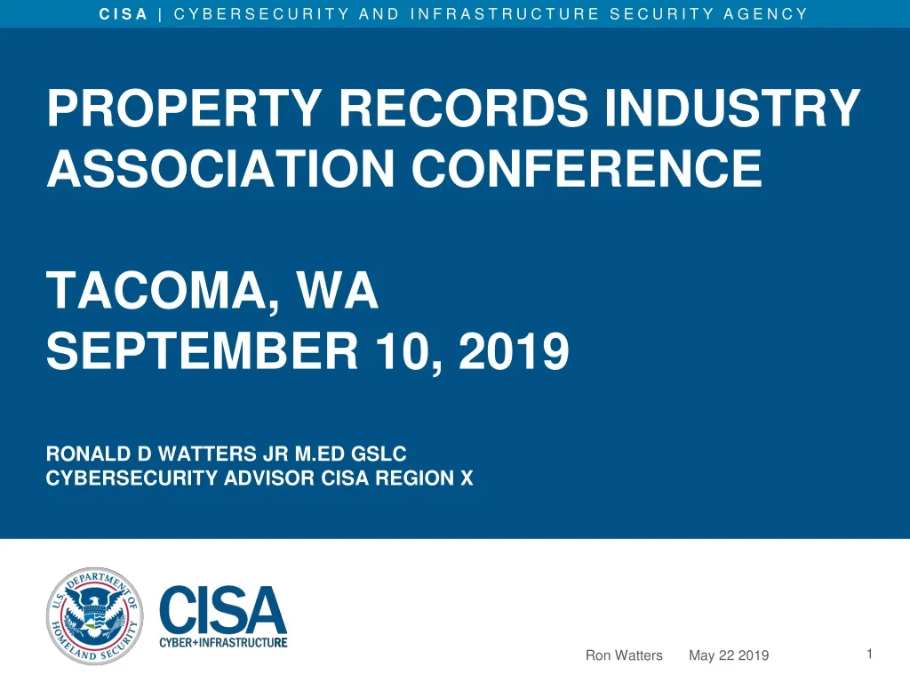 property records industry association conference