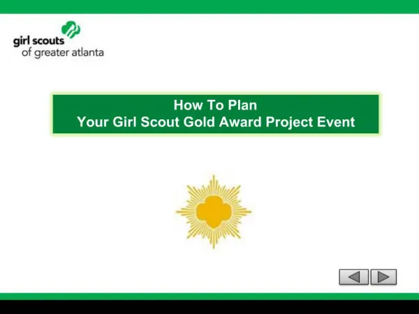 How To Plan Your Girl Scout Gold Award Project Event