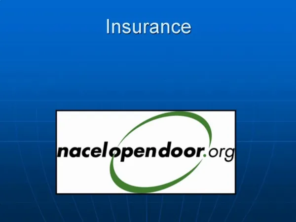 Insurance