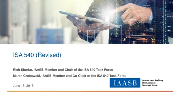 ISA 540 (Revised)
