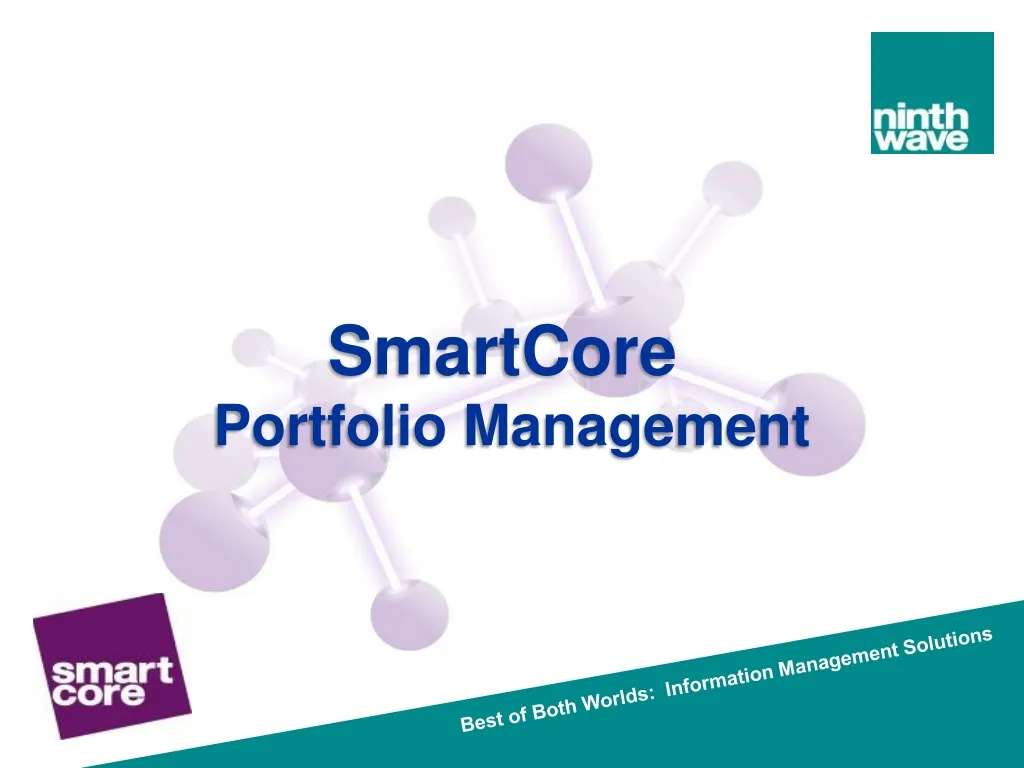 smartcore portfolio management