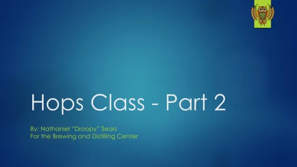Hops Class - Part 2