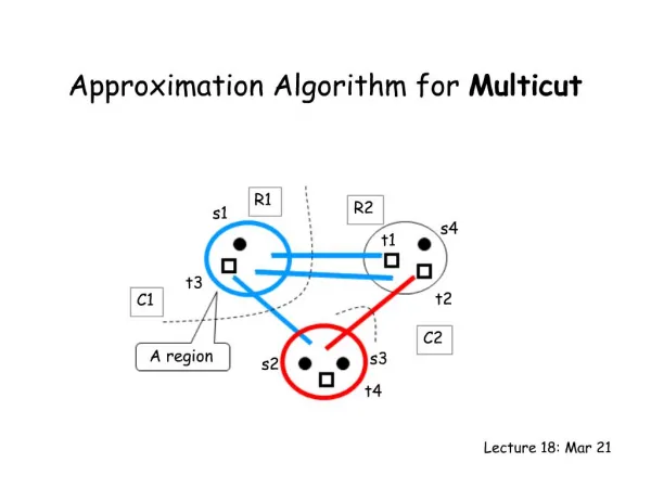 Approximation Algorithm for Multicut