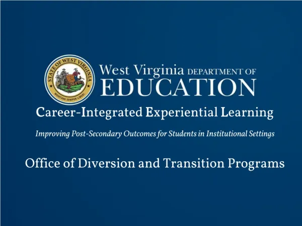 What are the options included in a Career Integrated Experiential Learning Concentration?