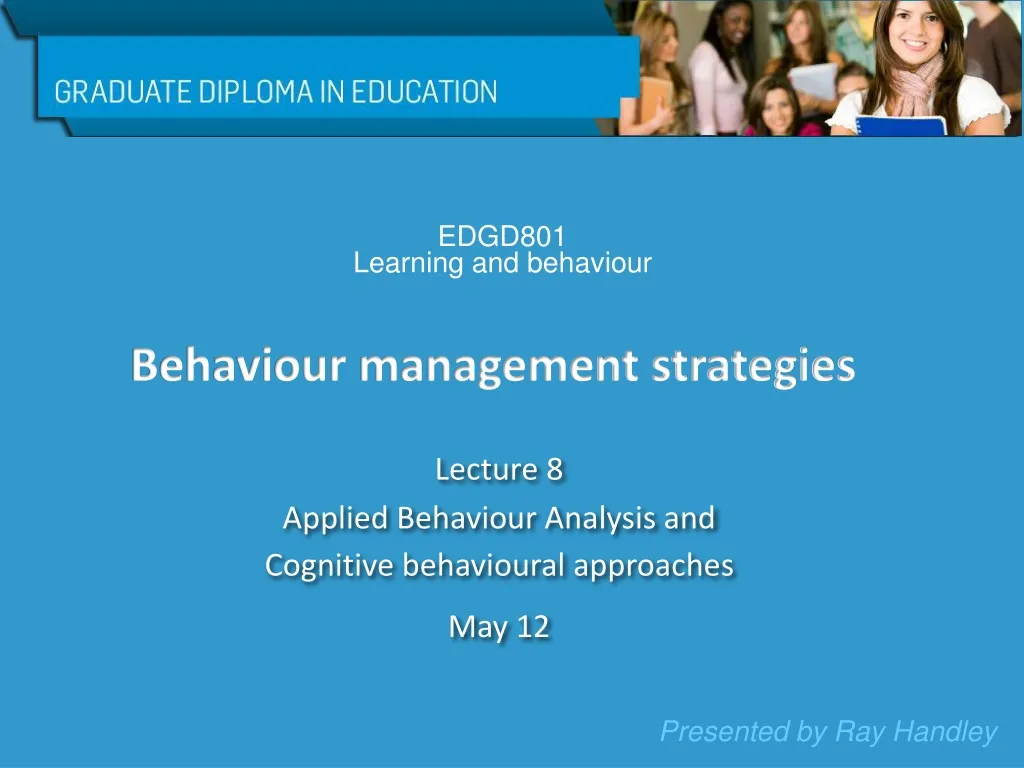 edgd801 learning and behaviour