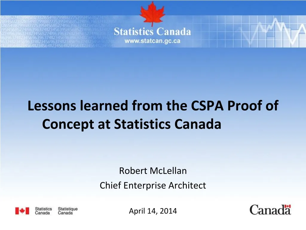 lessons learned from the cspa proof of concept