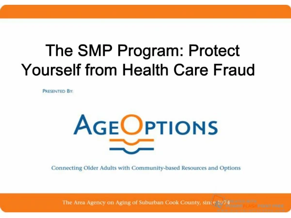 The SMP Program: Protect Yourself from Health Care Fraud