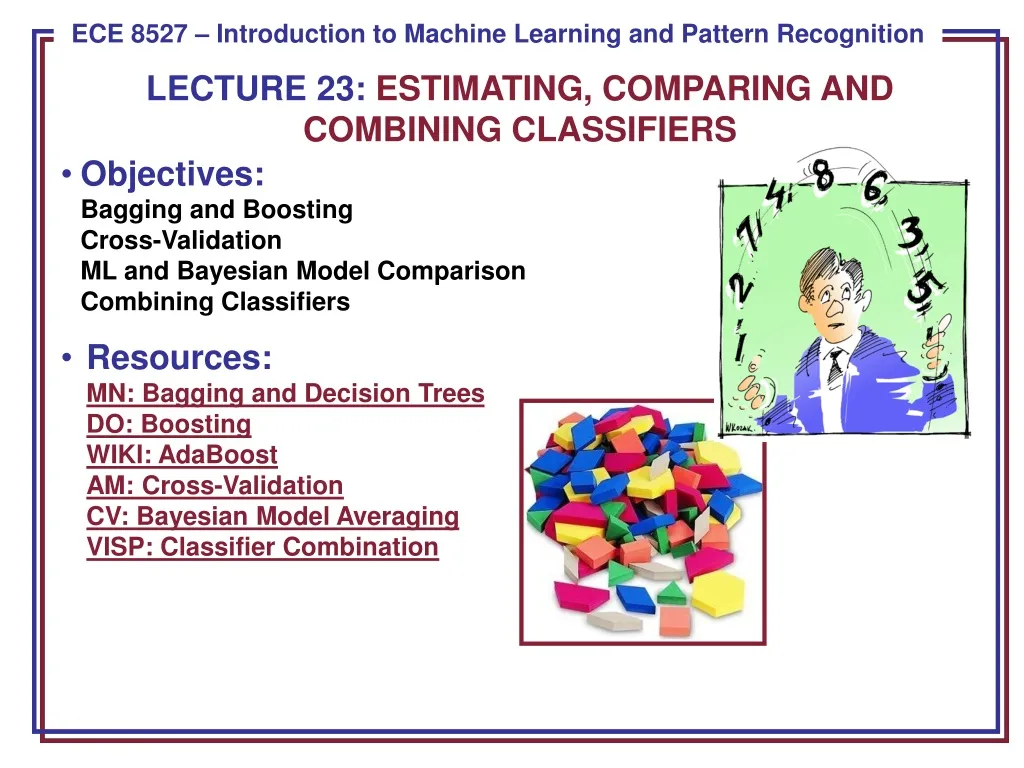 lecture 23 estimating comparing and combining