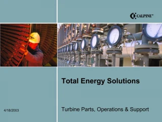 Total Energy Solutions - slide 1