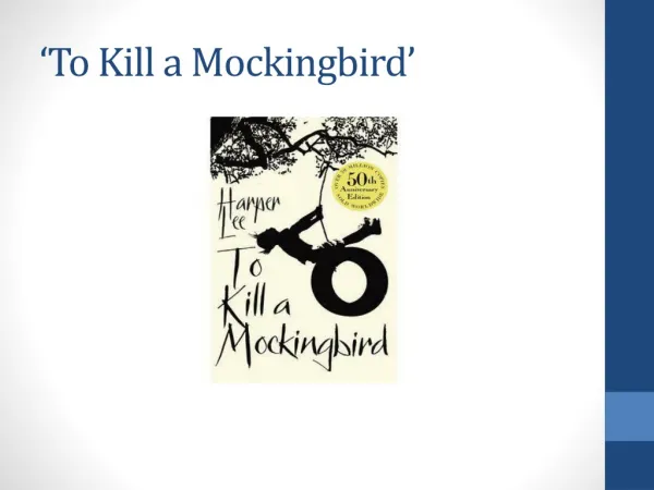 ‘To Kill a Mockingbird’