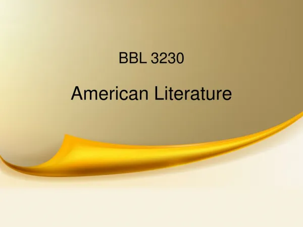 BBL 3230