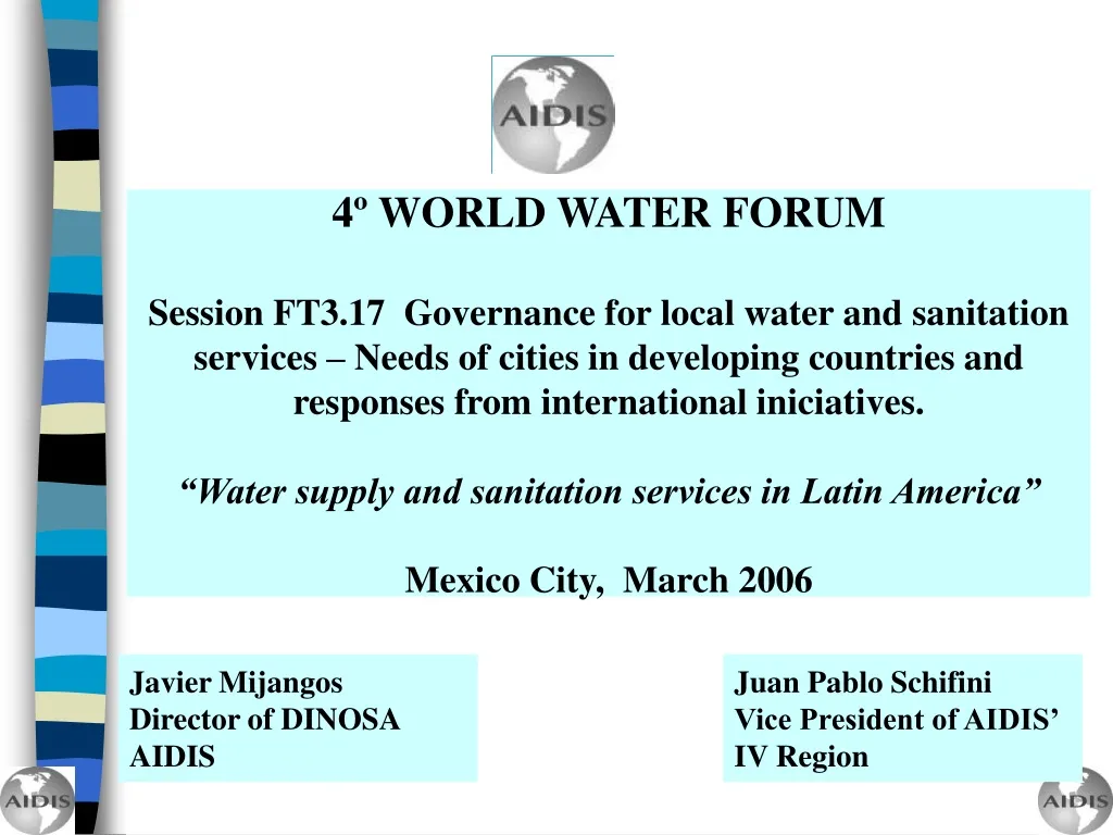 4 world water forum session ft3 17 governance